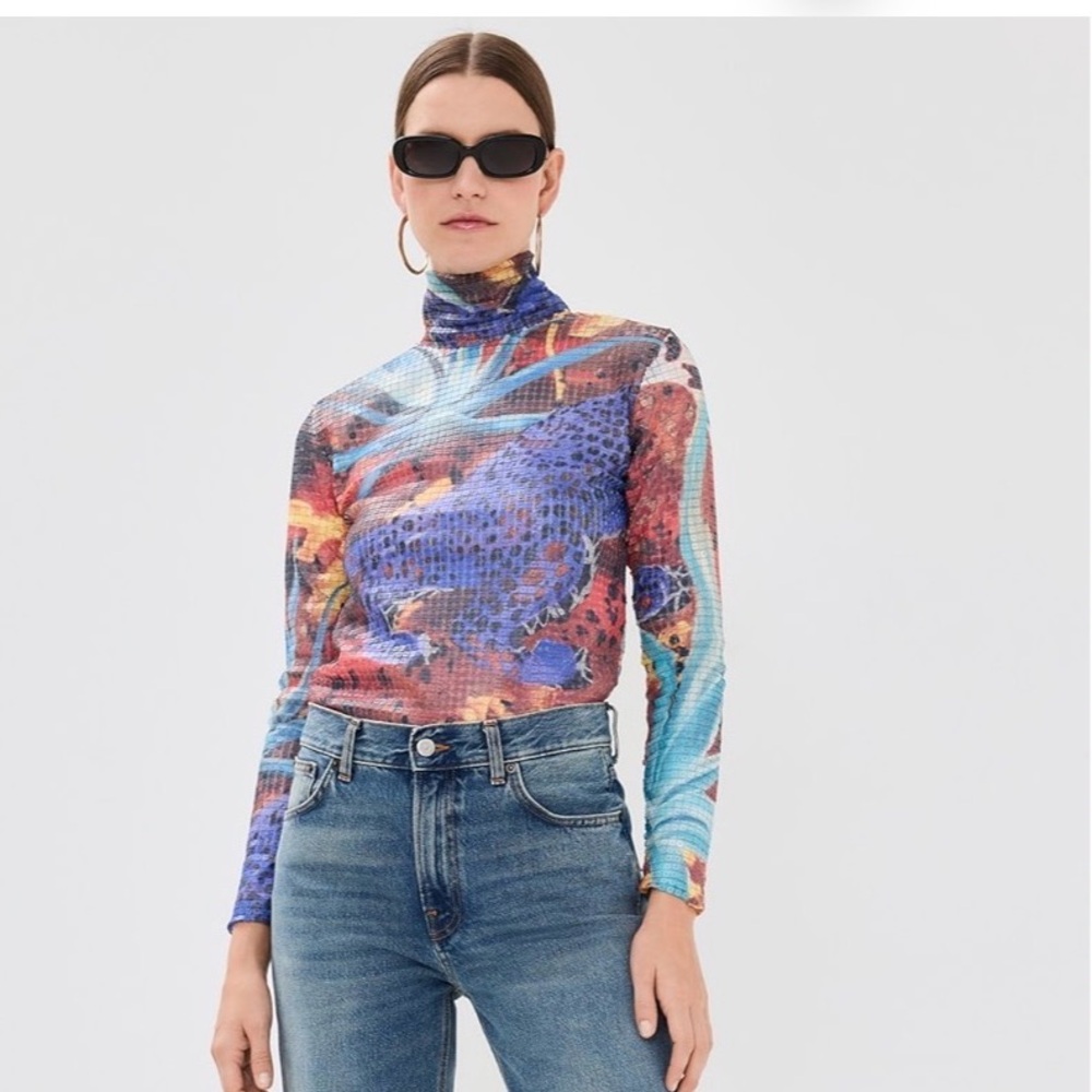 $310 Stella Jean Sequined Blouse